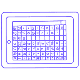 Augmentative and Alternative Communication (AAC) Icon