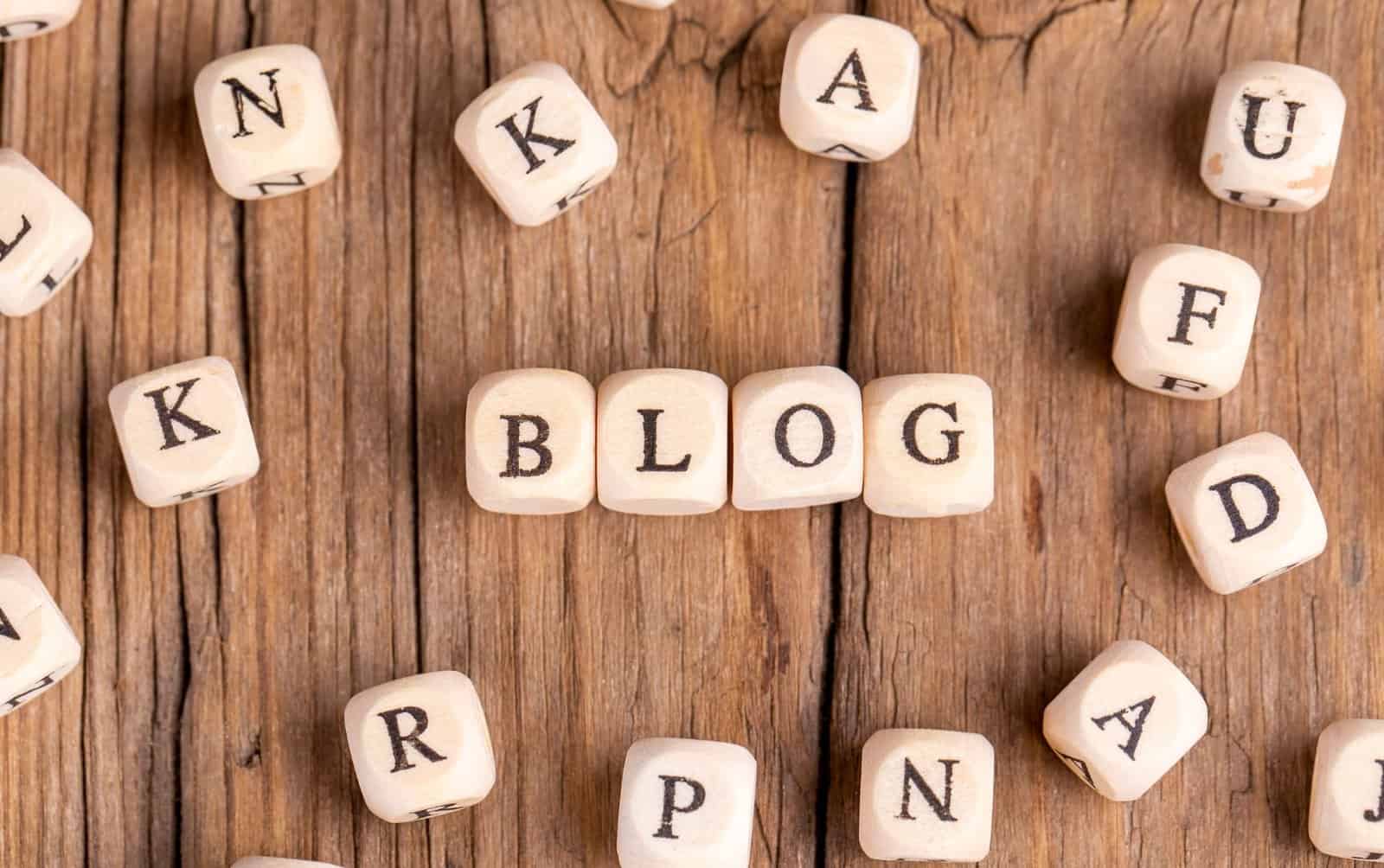 Blog Header Image Image with Blog written in Boggle Letters