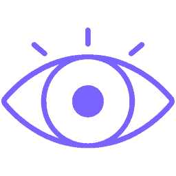 Icon of an eye representing Visual Motor Coordination in Occupational Therapy
