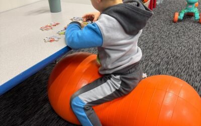 Bouncing into Fun and Growth: Why Kids Love the Peanut Ball at Strengths in Motion!